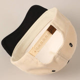 Put It On My Husband's Tab Corduroy Baseball Hat: Black
