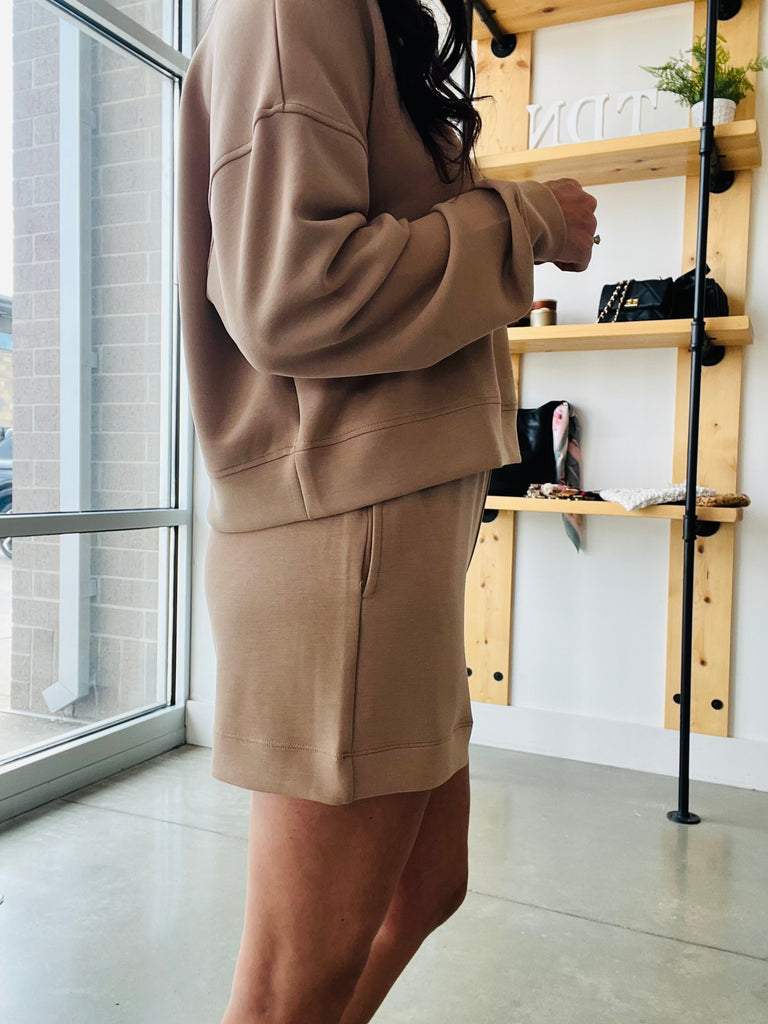 Laguna Lounge Shorts: NATURAL