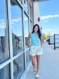 Flower Print Short