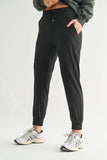 Essential Athleisure Joggers: Black