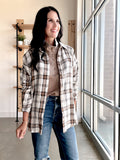 Lightweight Plaid Top