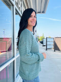 Crochet Sweater - Jade