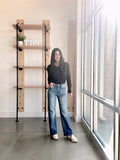 Risen High Rise Relaxed Straight Jeans