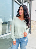 Modal Dolman Top - Sage