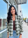 Flannel Olive Multi