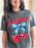 America Retro Cherry T-shirt