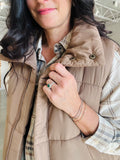 Puffer Vest - Cocoa