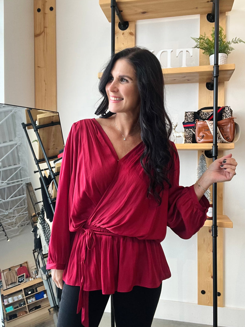 Wrap Blouse