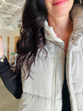 Puffer Vest - Cement