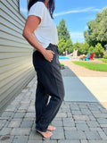 Tencel Ankle Pant - Vintage Black