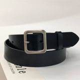 Square Belt Buckle - Black