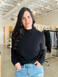 Mock Neck Classic Cut Sweater