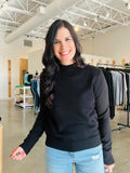 Mock Neck Classic Cut Sweater