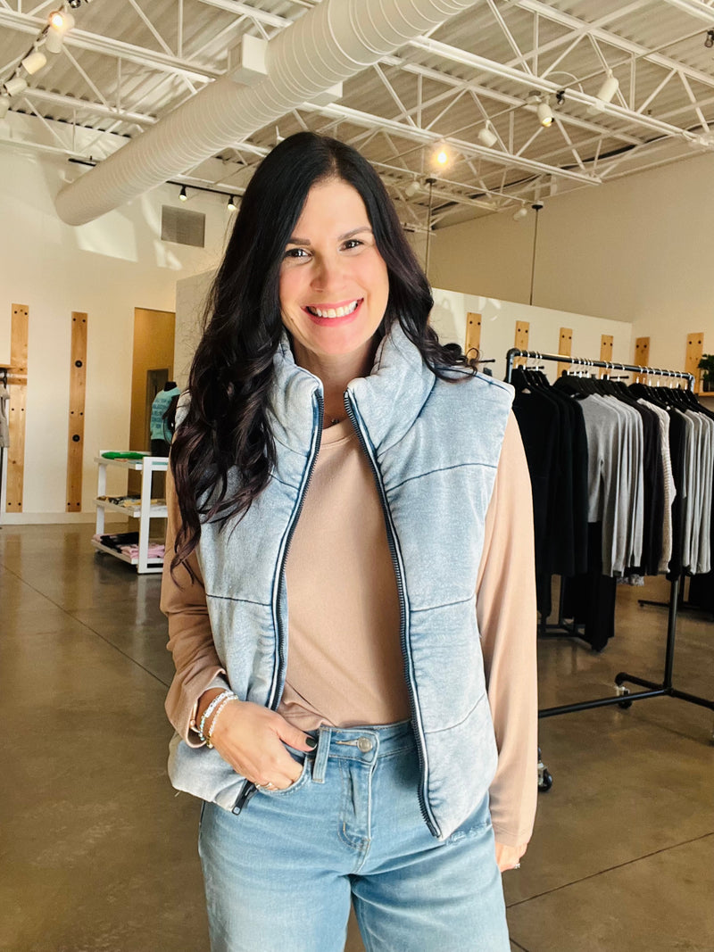 Soft Boxy Top - Mocha