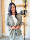 Dolman Sleeve Cardigan in Sage