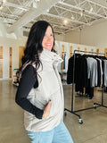 Puffer Vest - Cement