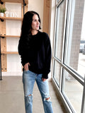 Anything But Basic Sweater in Black