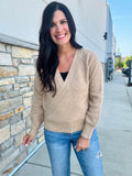 Wrap Sweater - Camel