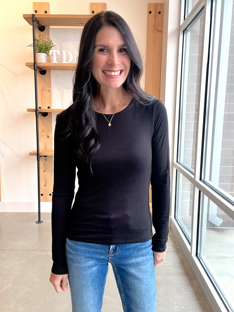 Double Layer Long Sleeve Top