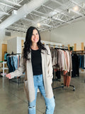 Cozy Open Cardi - Mocha