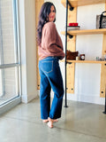 Lovervet Mid Rise Wide Leg Denim