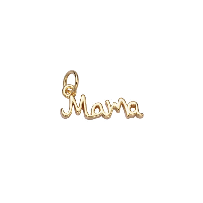Charm Bar - Tiny Cursive Mama Charm