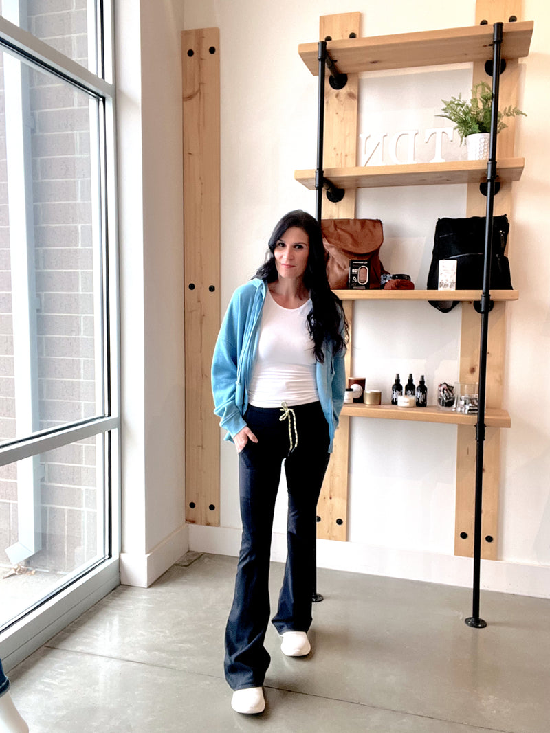 Flare Leggings in Black