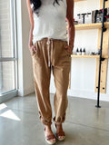 Snow Wash Trousers in Camel