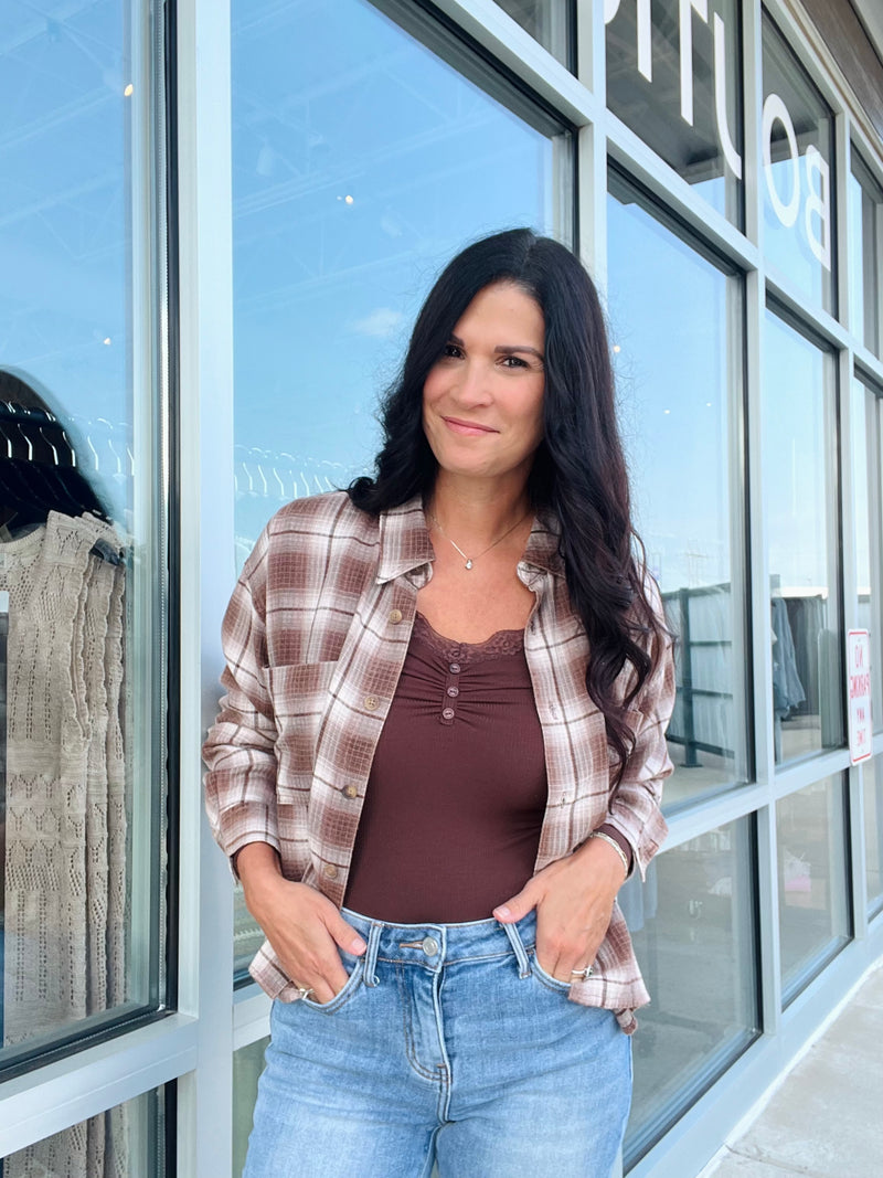 Flannel Brown Multi
