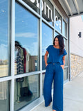 Dark Chambray Top