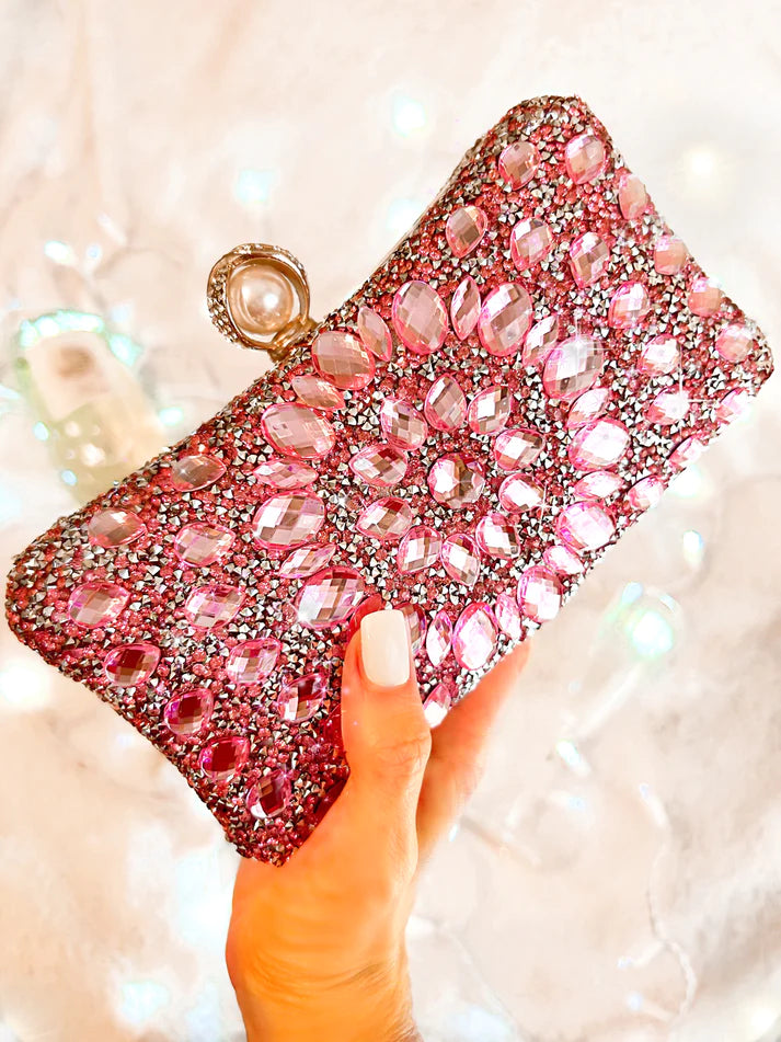 Showstopper Bejewled Clutch
