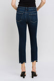 Vervet Mid Rise Crop Slim Straight