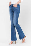 Vervet Mid Rise Flare Jeans