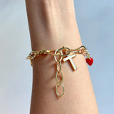 Charm Bar- Adjustable Bracelet