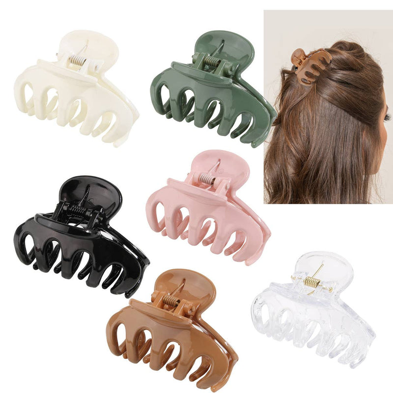 2.76"HAIR CLAW CLIP CARAMEL