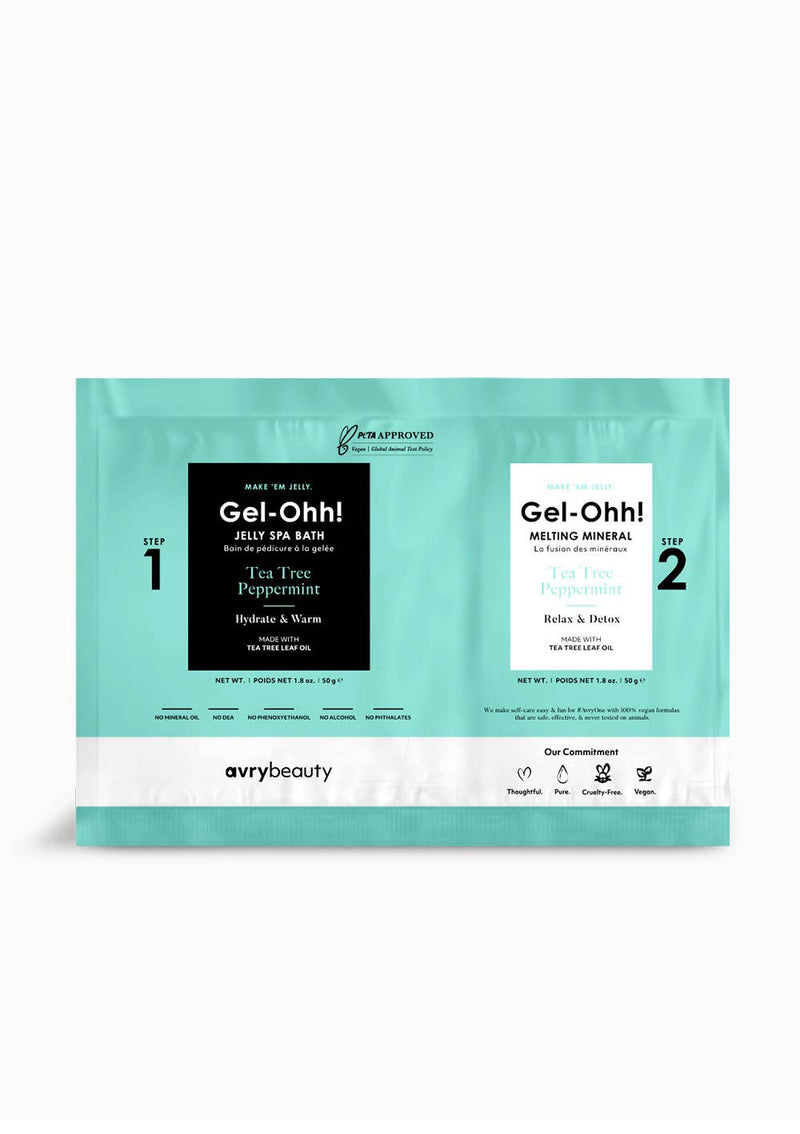 Tea Tree & Peppermint - Gel-Ohh Jelly Spa Pedi Bath