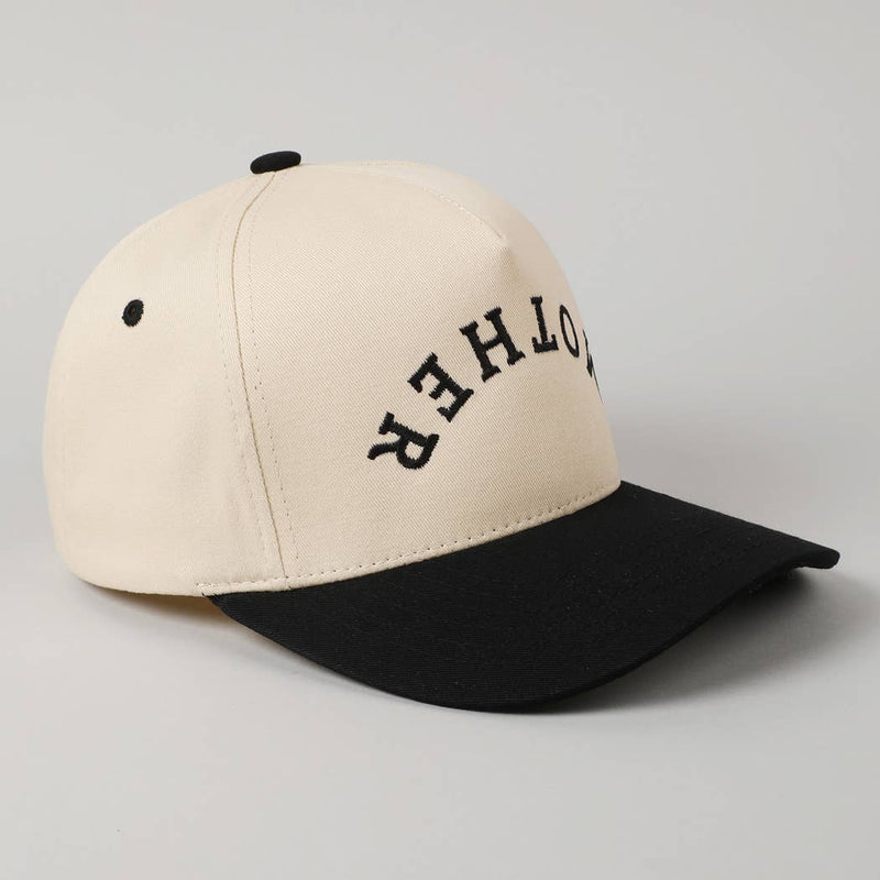 MOTHER Upside Down Embroidery Hat