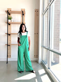 Woven Overall Jumpsuit