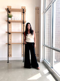 Smocked Waist Knit Pant