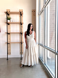 Light Sage Sweater Tank Maxi Dress