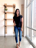 My Way Knit Top in Black