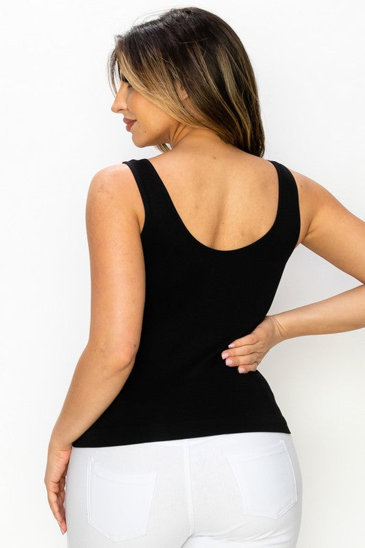 Reversible Seamless Tank - Crop