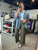 Big Pocket Denim Shirt