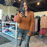 Button Up Knit Cardigan
