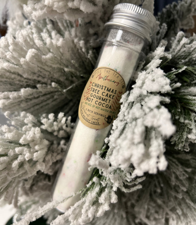 Christmas Tree Cake Cocoa Tube