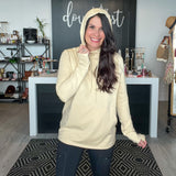 Active Essential Hoodie with Thumbholes - Butter Cream