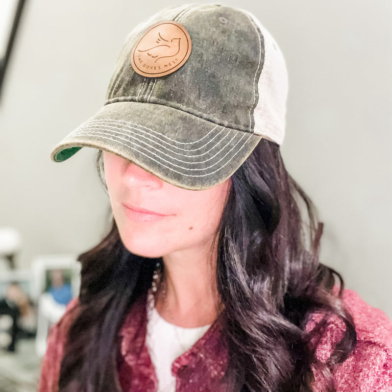 Vintage Black Snap Back Hat