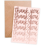 Thank You x6 - Greeting Card