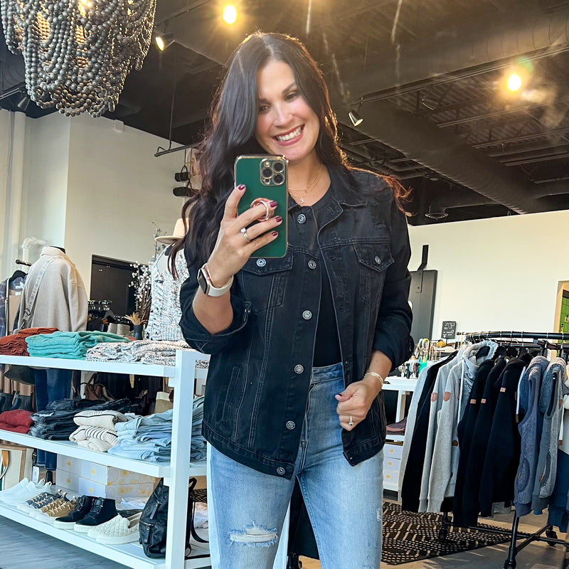 Risen Classic Vintage Jacket - Black