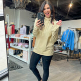 Active Essential Hoodie with Thumbholes - Butter Cream